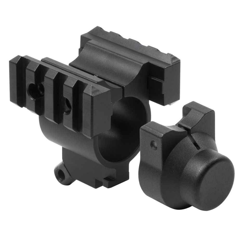 Shotgun Rail and Bayonet Mount for Mossberg 500