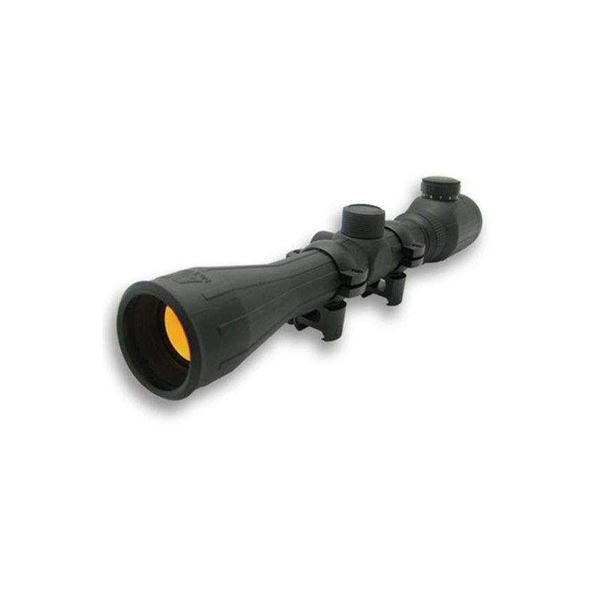 Ncstar Rubber Armored 3-9X40 Green Ill. Rifle Scope