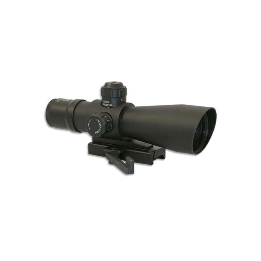 Ncstar Mark III Tactical Series Red And Green Mil-Dot Rifle Scope