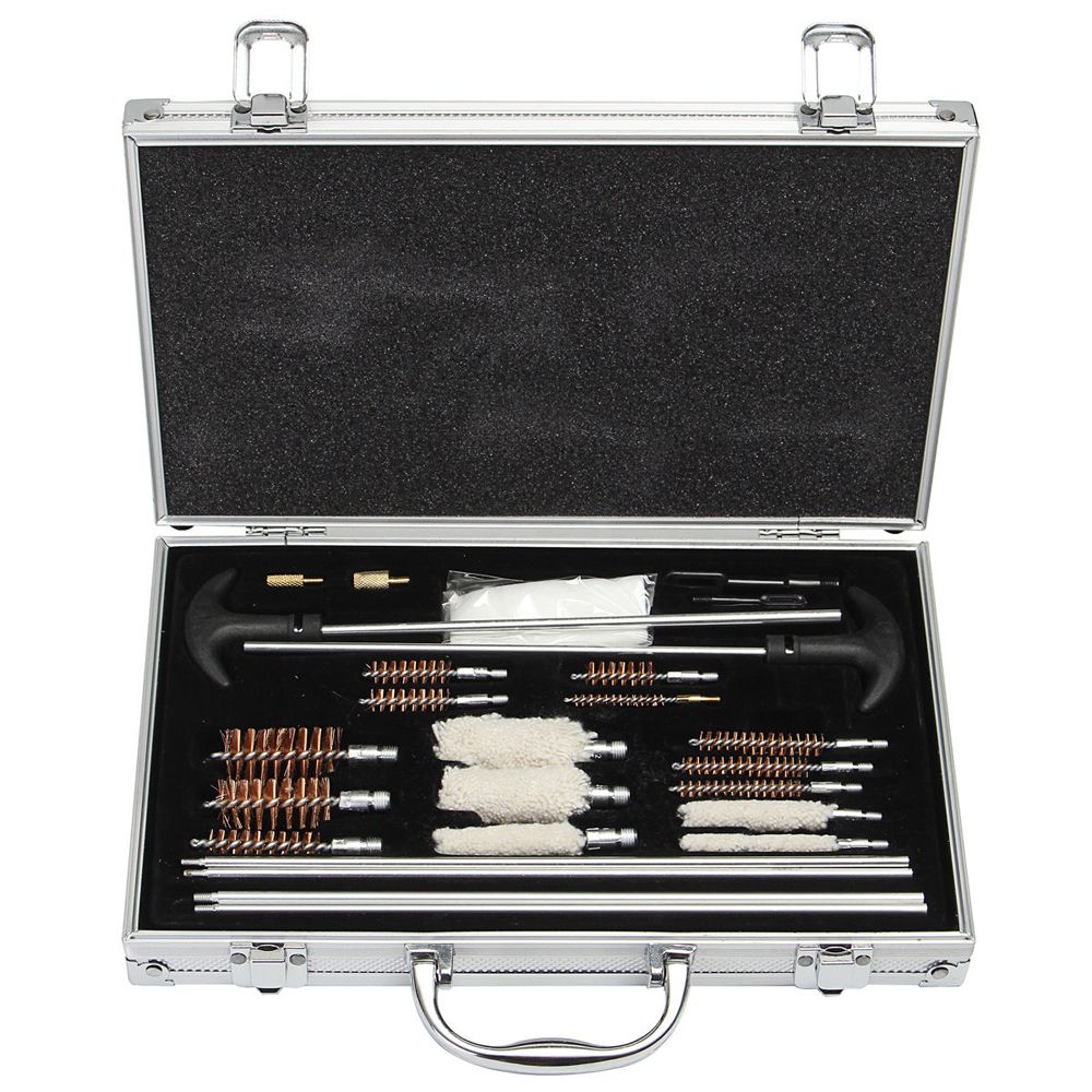 Ncstar Universal Gun Cleaning Kit With Aluminum Case