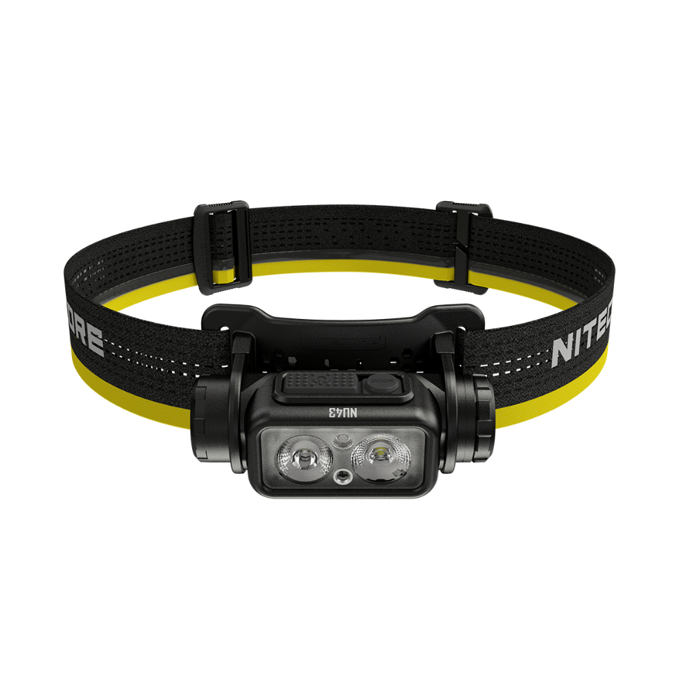 NITECORE NU43 Lightweight 1400 lumens USB-C Rechargeable Headlamp