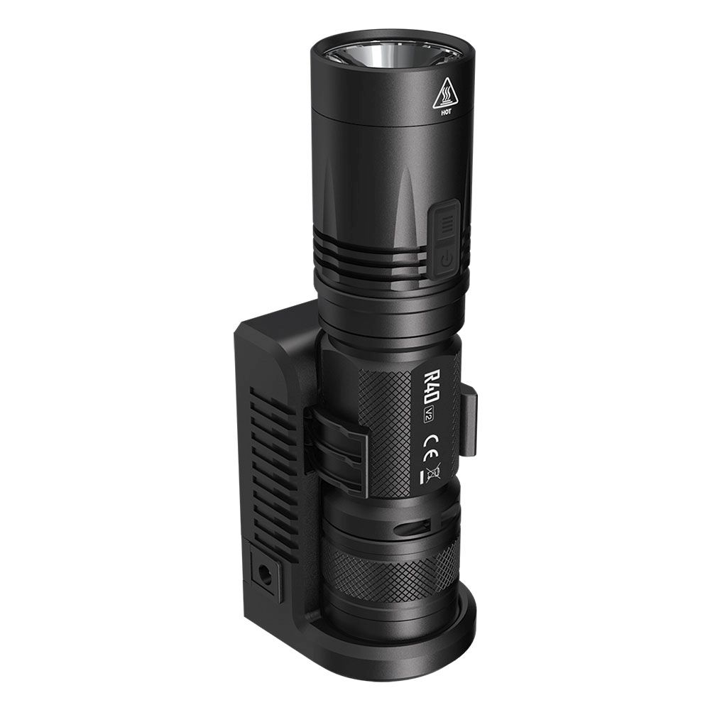 Explore the Nitecore R40 V2 Flashlight - 1000 lumens, Cree XP-L2 V6 LED, and exceptional performance. Get the best in lighting at ReplicaAirguns.ca.