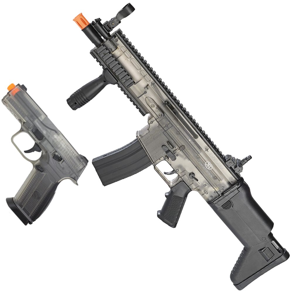 FN Scar AEG & FNS-9 Airsoft Rifle/gun Kit