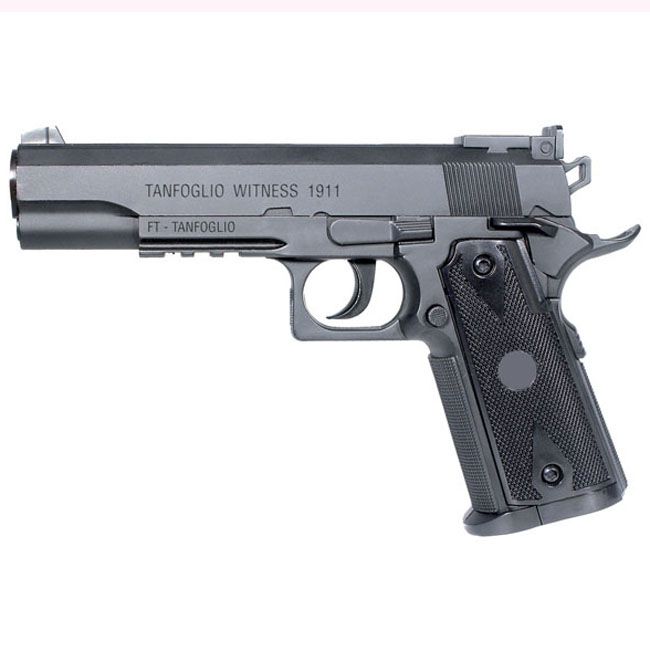 Tanfoglio 1911 4.5Mm Semi-Auto Black CO2 gun