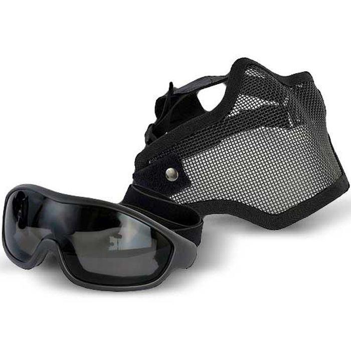 Swiss Arms Tactical Mask and Goggles 