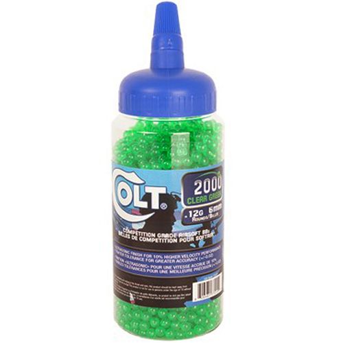 Colt Green Airsoft BBs - .12g