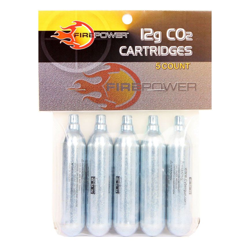 Firepower Swiss Arms 5 Pack CO2 Bag with Header