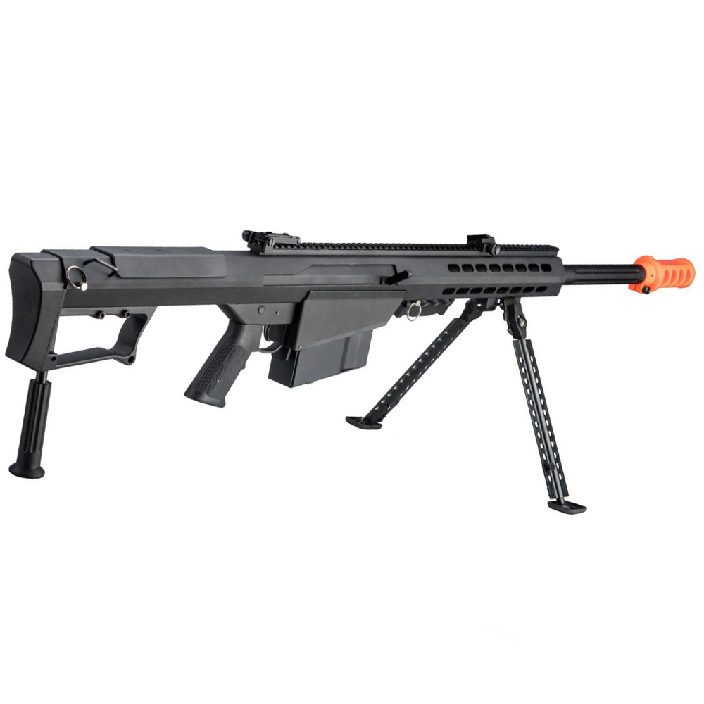 Explore the realism of the 6mmProShop Barrett M107A1 Airsoft Rifle. Full metal build with licensed trademarks. Capture the essence of this iconic firearm in every detail.