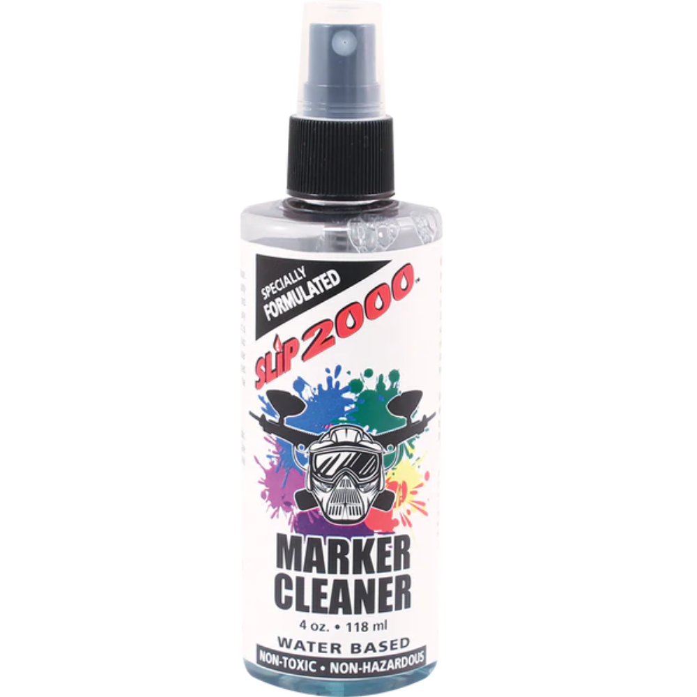 Keep your marker guns clean and safe with our biodegradable Marker Gun Cleaner. This non-solvent solution is industrial strength, water-based, and non-flammable, ensuring your health and safety 