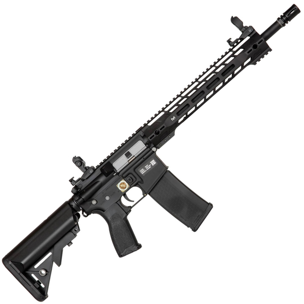 Explore the Specna Arms M4 Carbine Slim M-LOK SA-E14 airsoft rifle at ReplicaAirguns.ca. Precision design for realism and top-tier performance.