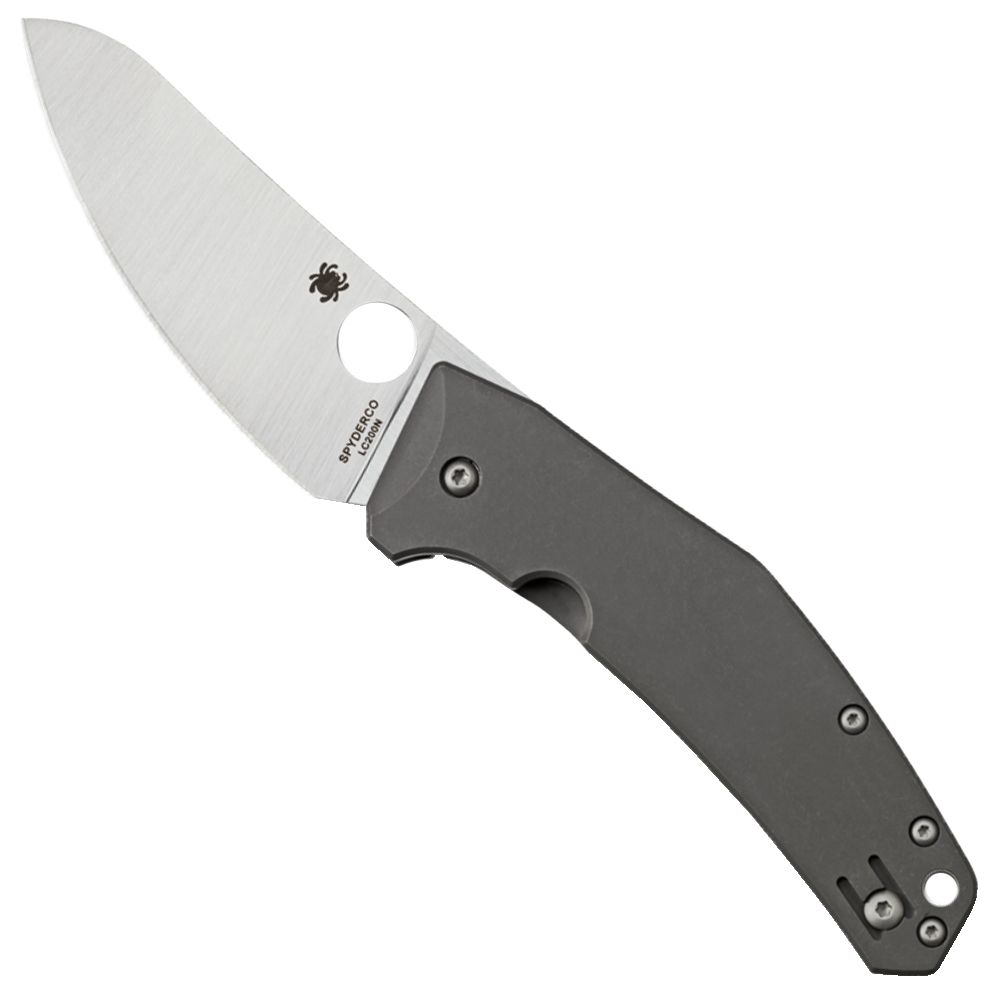 Spyderco Spydiechef Folding Knife - Plain Edge