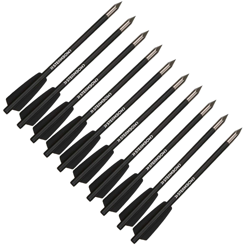 Steambow AR Series Black Aluminium Arrows 