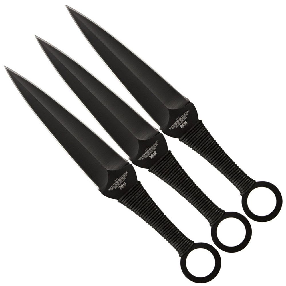 United Cutlery Expendables Kunai 3 Piece Thrower Set