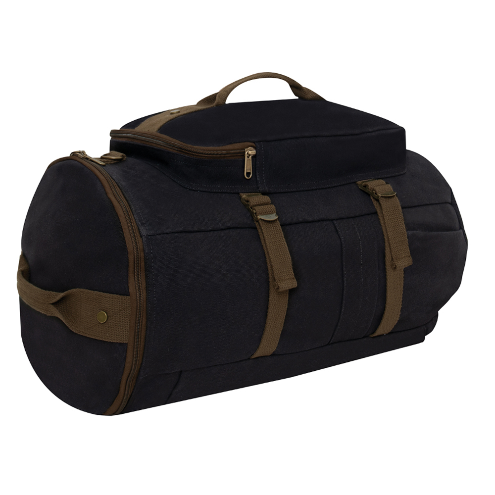  Convertible 19 Inch Canvas Duffle / Backpack