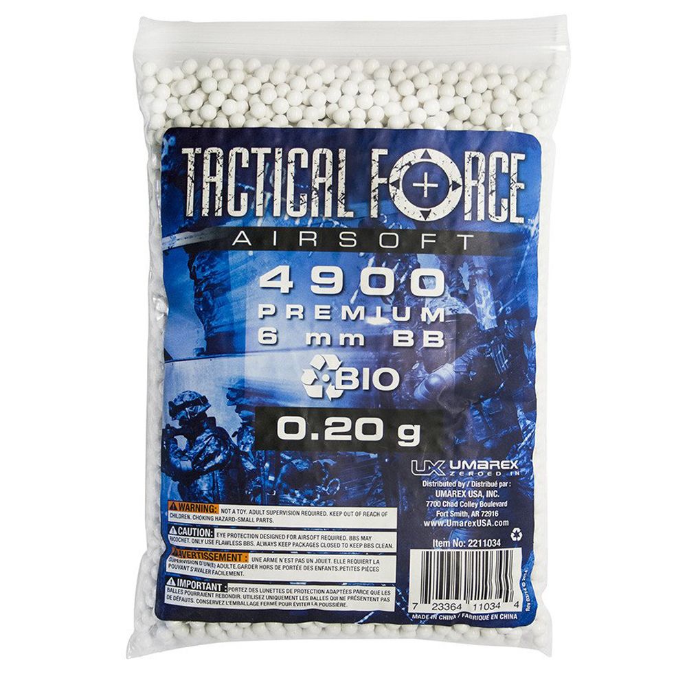 Tactical Force Biodegradable Airsoft BBs 