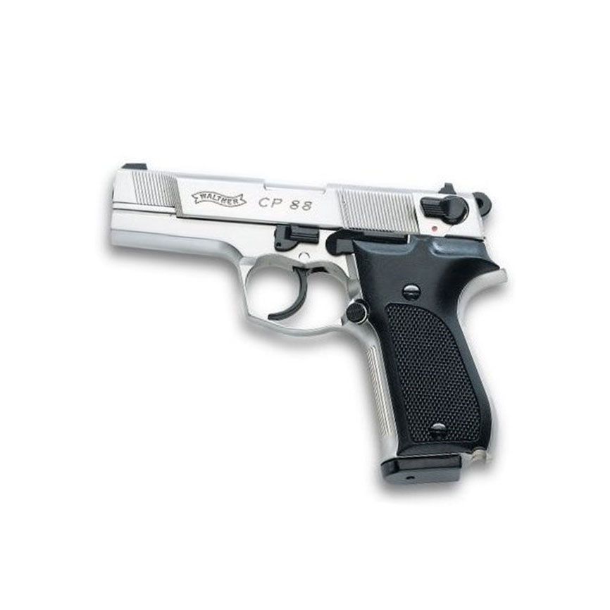 Umarex CP88 Nickel Black Synthetic Grips Pellet Gun