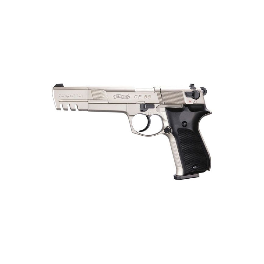 Walther Nickel Black CP88 Competition CO2 Pellet gun