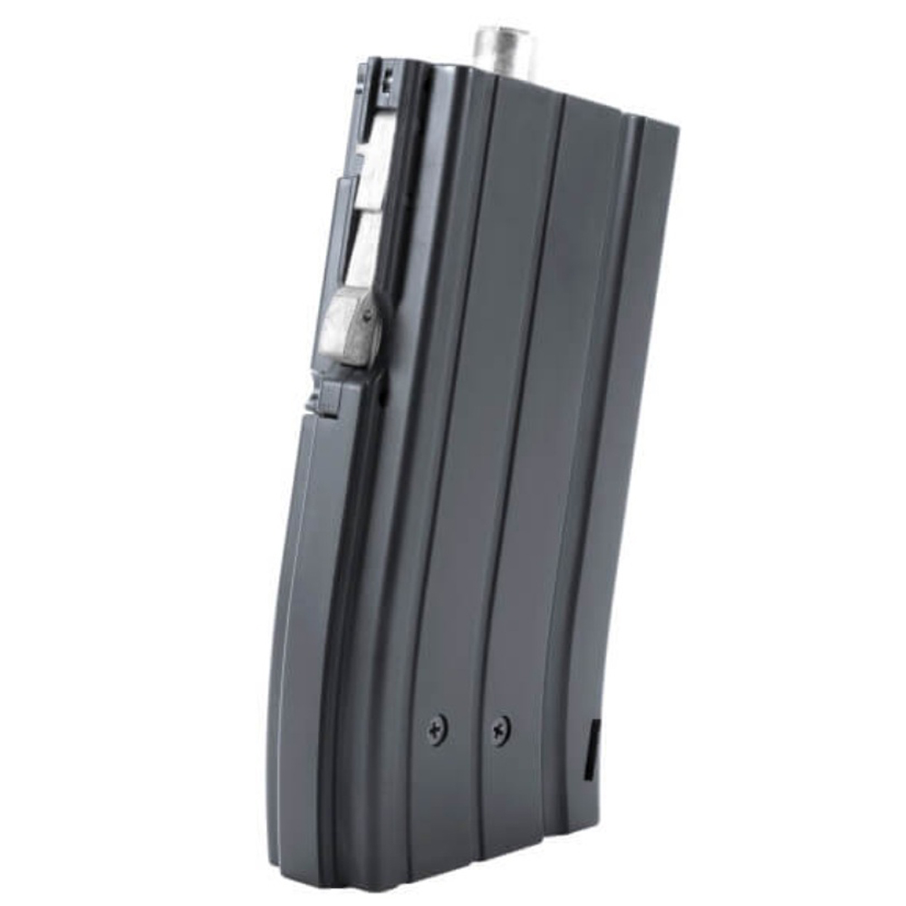 Enhance your Umarex HK416 .177 BB carbine with this spare magazine. Holds (2) 12g CO2 cartridges. CO2 piercing tool included.