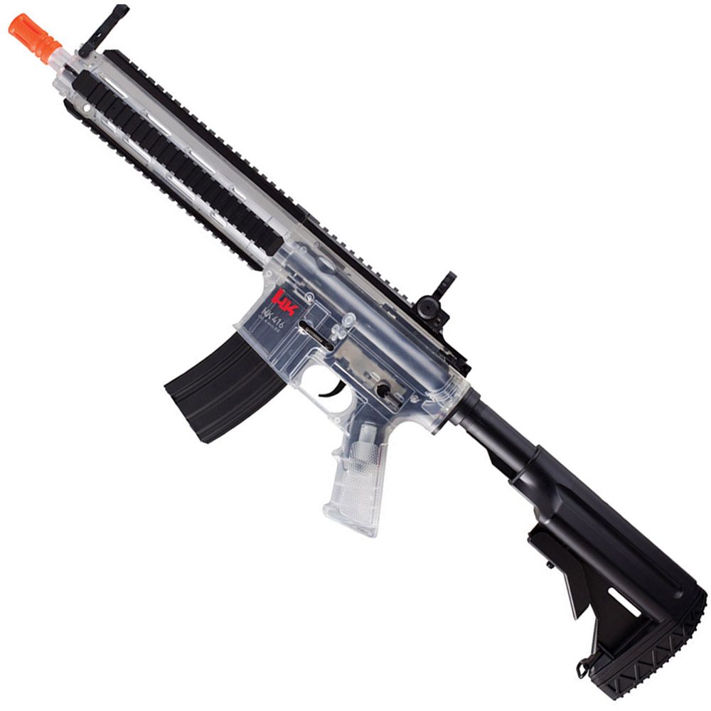 Heckler and Koch 416 AEG Airsoft Rifle - Clear