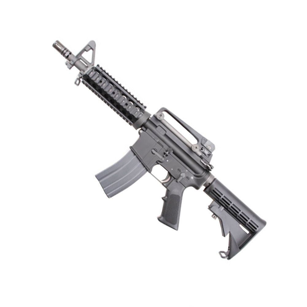 WE M4 CQBR Open Bolt GBB Full Metal Airsoft Rifle