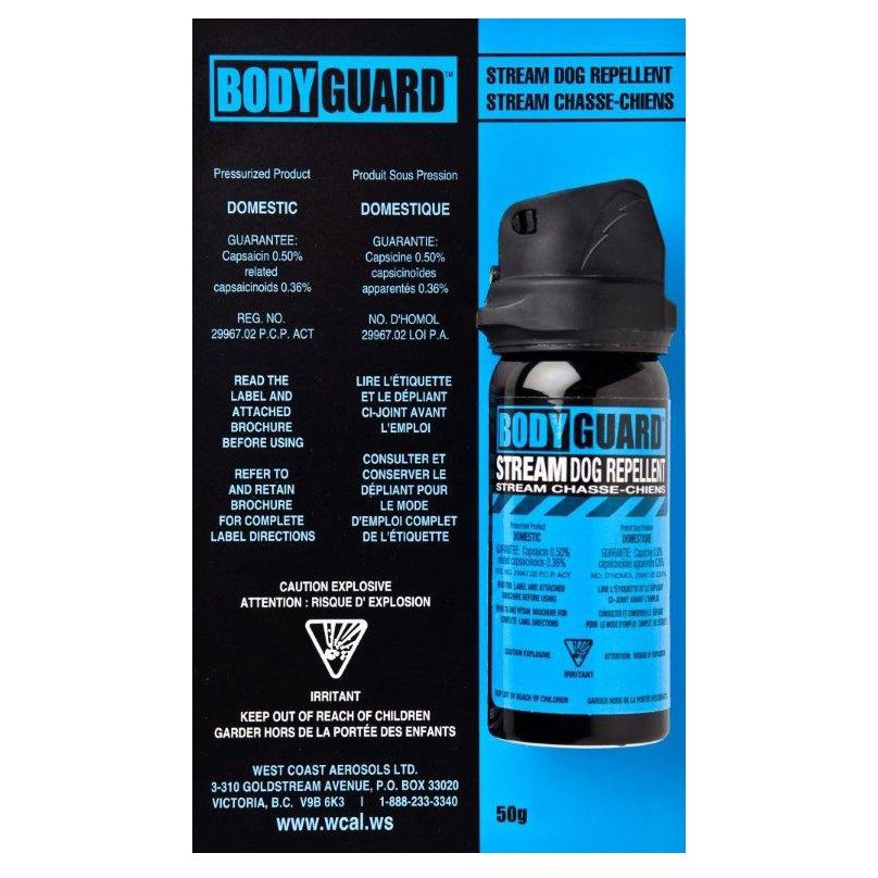 Bodyguard Pepper Spray With Flip Top 20G 