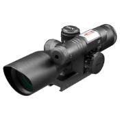 Discover the Aim Sports 2.5-10X40 Rifle Scope with green fused multi-coated lenses, shock resistance, dual-illuminated reticles, and more. Get superior close-ups and flexibility for precise shooting.