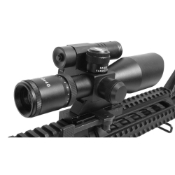 Discover the Aim Sports 2.5-10X40 Rifle Scope with green fused multi-coated lenses, shock resistance, dual-illuminated reticles, and more. Get superior close-ups and flexibility for precise shooting.