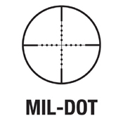 3-9x40mm Tactical Series Mil-Dot Rifle Scope