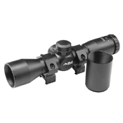 4x32mm Compact Mil-Dot Scope w/ Rings