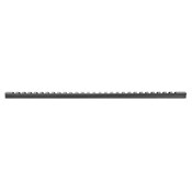 Blank Picatinny Black Anodized Uncut Rail