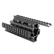 AK-47 Romanian Black Anodized Quad Rail Mount