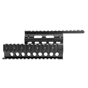 AK-47 Romanian Black Anodized Quad Rail Mount