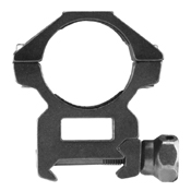 Upgrade your weapon with Aim Sports High Profile 1 Inch Weaver Rings. Wobble-free, weaver base mount with a locking plate. Lightweight aircraft-grade aluminum for perfect balance.