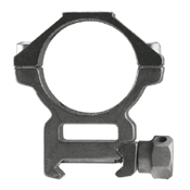 Upgrade your weapon with Aim Sports High Profile 1 Inch Weaver Rings. Wobble-free, weaver base mount with a locking plate. Lightweight aircraft-grade aluminum for perfect balance.