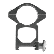 Upgrade your weapon with Aim Sports High Profile 1 Inch Weaver Rings. Wobble-free, weaver base mount with a locking plate. Lightweight aircraft-grade aluminum for perfect balance.