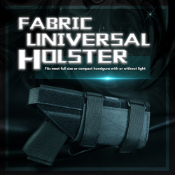 Discover the Universal Airsoft Holster perfect for Glock, Hi capa, 1911 & more. Available in black for tactical shooting & airsoft events at ReplicaAirguns.ca.