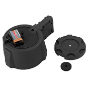 Angel Custom 1500rd Thunderstorm Electric Winding Drum Magazine - M4 Adapter