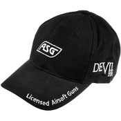 ASG Brand Black Baseball Cap