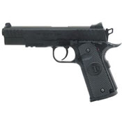Explore the ASG STI Duty One 1911 Blowback Airsoft Pistol - semi-automatic, metal slide, integrated weaver rail, and discreet CO2 compartment. Available at ReplicaAirguns.ca.