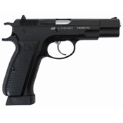 Explore the ASG CZ 75 CO2 Blowback BB Pistol with full metal construction. Semi-auto action, 17-round capacity, and 320fps velocity. Available at ReplicaAirguns.ca.