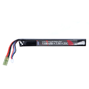 Li-Po Single Stick 7.4 V 1300 Mah Battery