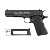Explore the ASG 1911 US-C CO2 Blowback BB Pistol - a high-quality 1911 replica with blowback action, 18-round capacity, and 372fps velocity. Available at ReplicaAirguns.ca!