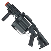 xplore the versatility of the Adjustable Length Airsoft Grenade Launcher, with a range of 725-630mm and a 200mm barrel. An essential tool for airsoft enthusiasts.