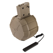ICS 2000rd 6mm Electric Drum Magazine with M4 Adapter