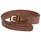 Western Justice Leather .38 Cal. Loops Gun Belt - 2.5 Inch Wide