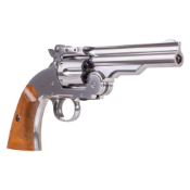 Barra Airguns Schofield No.3 Pellet/BB Revolver 5 In