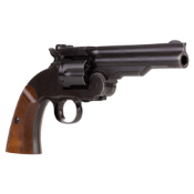 Barra Airguns Schofield No.3 Pellet/BB Revolver 5 In