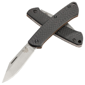 Benchmade Proper Folding Knife - Carbon Handle 