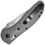 Benchmade Mini Griptilian Folding Knife - Plain Blade