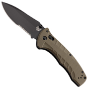 Benchmade Turret Folding Knife - Half Serrated Blade